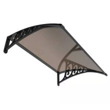 DIYeasy install  plastic polycarbonate outdoor window awning canopy for Italy ,UK market